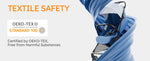 MAMAZING Ultra Air X Portable Baby Stroller 9.9lbs Carbon Fiber Frame with Safety Belt & Storage (BLUE)