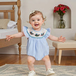 Adorable Toddler Mermaid Embroidered Dress with Ruffled Sleeves & Sparkly Sequins – Little Girls’ Summer Party Outfit
