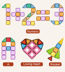 Colorful 3D Magnetic Building Blocks for Kids – Educational DIY STEM Toys to Enhance Fine Motor Skills, Creative Magnet Bricks for Toddlers & Children Ages 3+
