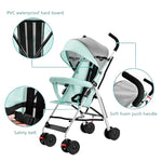 Ultra-Light Travel Stroller for Babies & Toddlers – One-Hand Fold, Airplane-Approved Umbrella Stroller, Compact & Lightweight