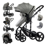 2-in-1 Lightweight Baby Stroller – Foldable Travel System for Newborn to Toddler | Comfort Ride & Free Shipping