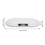 Digital Baby Scale with Large 20kg Capacity, Overload Indicator, High Precision Sensor, and Ergonomic Design – Accurate Infant