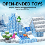 105PCS Magnetic Building Blocks for Kids – Creative STEM Educational Construction Set | Safe Sensory Toys for Ages 3+