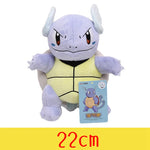 Pokemon Plush Toys – High-Quality Pikachu, Charmander, Squirtle & Bulbasaur Stuffed Dolls with Tag, Cute Anime Cartoon Gift for Kids & Fans