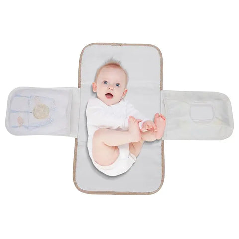 Portable Diaper Changing Pad Foldable Waterproof Washable Diaper Changing Pad Portable Soft Baby Changing Pad For Travel Or Home