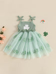 Baby Boy Irish Romper Suit with Clover Print – St. Patrick’s Day Short Sleeve Button-Up Outfit