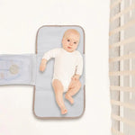 Portable Diaper Changing Pad Foldable Waterproof Washable Diaper Changing Pad Portable Soft Baby Changing Pad For Travel Or Home