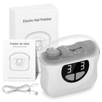2-in-1 Baby Electric Nail Clippers – Gentle & Quiet Nail Trimmer with Anti-Splash Design, Safe Manicure Tool for Newborns, Infants & Toddlers