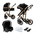 2-in-1 Lightweight Baby Stroller – Foldable Travel System for Newborn to Toddler | Comfort Ride & Free Shipping