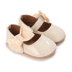 Adorable Baby Girls Bowknot Soft Sole Flats – Non-Slip First Walker Princess Shoes for Summer