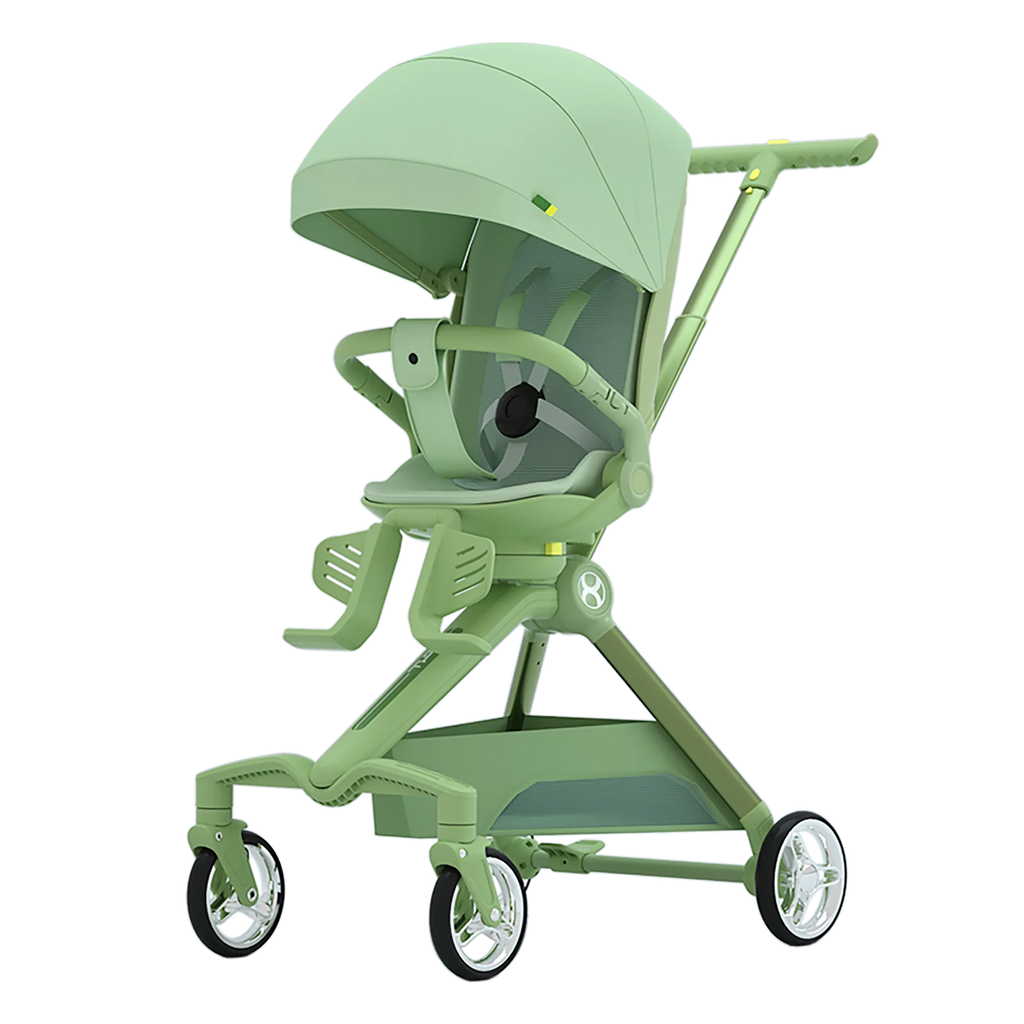 Baby Travel Stroller Mini ELF 2 Lightweight Baby Compact Stroller with 360° Reversible Seat Airplane Compatible Full Recline Erg