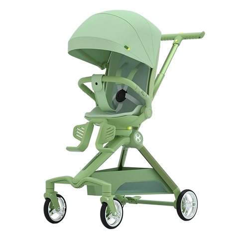 Baby Travel Stroller Mini ELF 2 Lightweight Baby Compact Stroller with 360° Reversible Seat Airplane Compatible Full Recline Erg