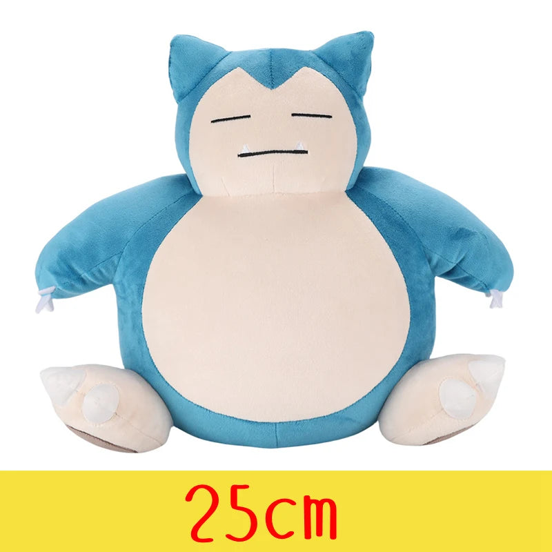 Pokemon Plush Toys – High-Quality Pikachu, Charmander, Squirtle & Bulbasaur Stuffed Dolls with Tag, Cute Anime Cartoon Gift for Kids & Fans