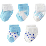 Unisex Newborn Baby Bodysuit Set – 19-Piece Cotton Bodysuits & Accessories for Boys & Girls