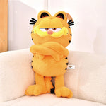 Original Garfield Family Plush Toys – Cute Cartoon Garfield & Odie Soft Stuffed Animals, Kawaii Peluche Dolls, Perfect Birthday Gifts for Kids & Fans