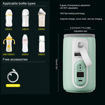 Baby Nursing Bottle Heater Safe Insulated Bag USB Rechargeable Milk Water Warmer Cover For Infant Outdoor Traveling Accessories
