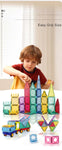 Colorful 3D Magnetic Building Blocks for Kids – Educational DIY STEM Toys to Enhance Fine Motor Skills, Creative Magnet Bricks for Toddlers & Children Ages 3+