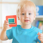 Visual Stimulation Flashcards Sensory Developmental Black White Card Brain Development Toys Black And White Cards For Kids Aged