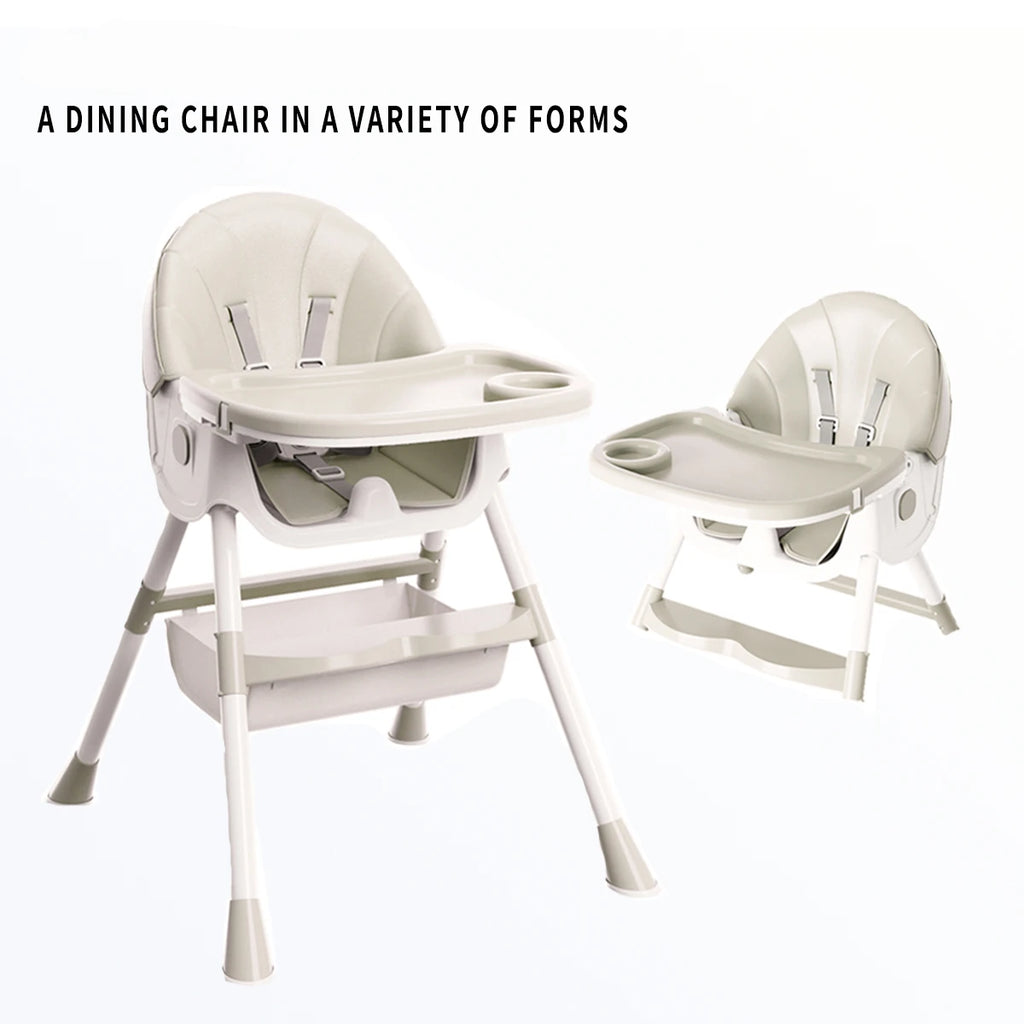Portable Foldable Baby Dining Chair – Lightweight High Chair with Detachable Tray | Model 803C | Compact Feeding Seat for Infants & Toddlers