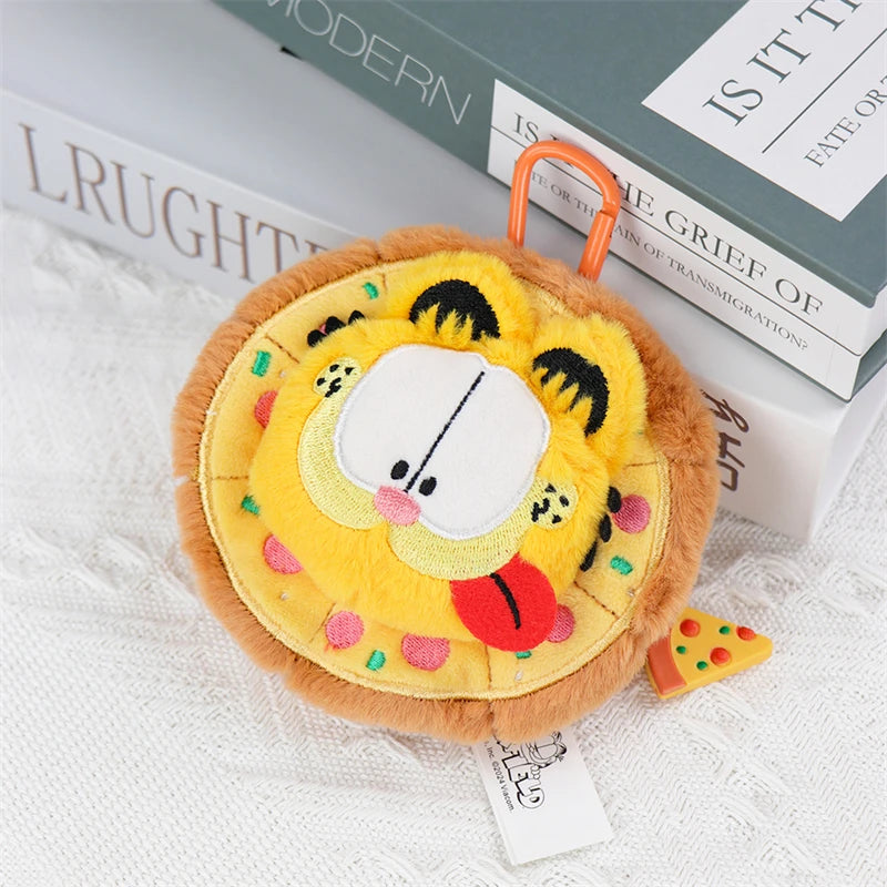 Original Garfield Family Plush Toys – Cute Cartoon Garfield & Odie Soft Stuffed Animals, Kawaii Peluche Dolls, Perfect Birthday Gifts for Kids & Fans