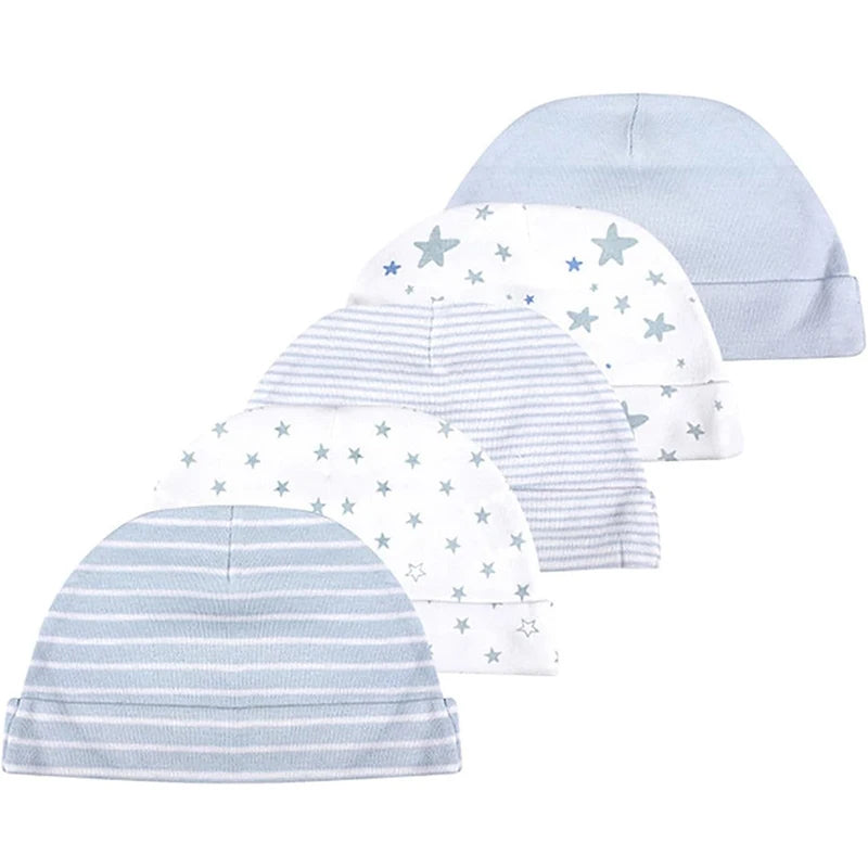 Unisex Newborn Baby Bodysuit Set – 19-Piece Cotton Bodysuits & Accessories for Boys & Girls