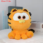 Original Garfield Family Plush Toys – Cute Cartoon Garfield & Odie Soft Stuffed Animals, Kawaii Peluche Dolls, Perfect Birthday Gifts for Kids & Fans