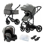 2-in-1 Lightweight Baby Stroller – Foldable Travel System for Newborn to Toddler | Comfort Ride & Free Shipping
