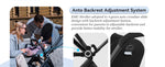 EMU Reversible Baby Stroller with Reversible Seat Full-Size Infant Stroller with Full Recline Cockpit Compact Foldable Pram Carr