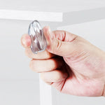 2pcs Transparent Silicone Baby Safety Table Edge & Corner Guards – Anti-Collision Protector for Furniture & Home Safety