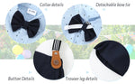Toddler Baby Boy Clothes 1–5T – Gentleman Suit Set with Short Sleeve Shirt, Bowtie & Suspender Pants – Formal Toddler Dress Outfit for Boys