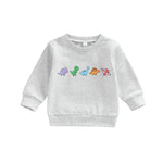 Toddler Unisex Winter Hoodie Cute Animal Patterned Fleece Pullover with Kangaroo Pocket for Little Boys and Girls