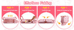 Baby Bathtub,Baby Bath Tub with Soft Cushion & Thermometer,Baby Bathtub Newborn to Toddler 0-36 Months,Portable Travel Baby Tub