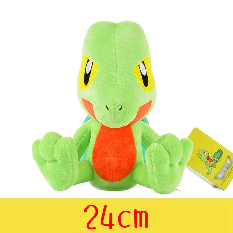 Pokemon Plush Toys – High-Quality Pikachu, Charmander, Squirtle & Bulbasaur Stuffed Dolls with Tag, Cute Anime Cartoon Gift for Kids & Fans